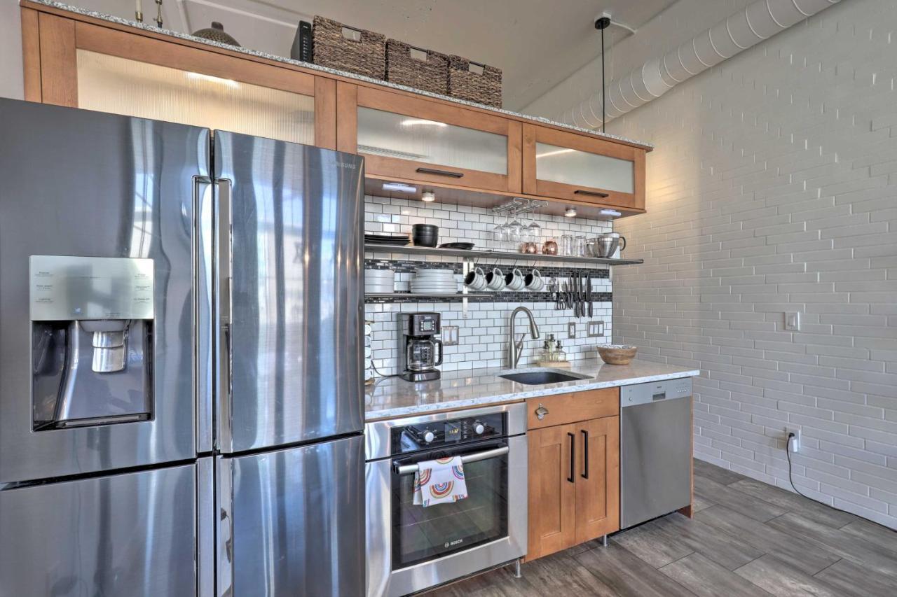 Chic Slc Downtown Studio Loft Walk To Shops ソルトレイクシティ エクステリア 写真